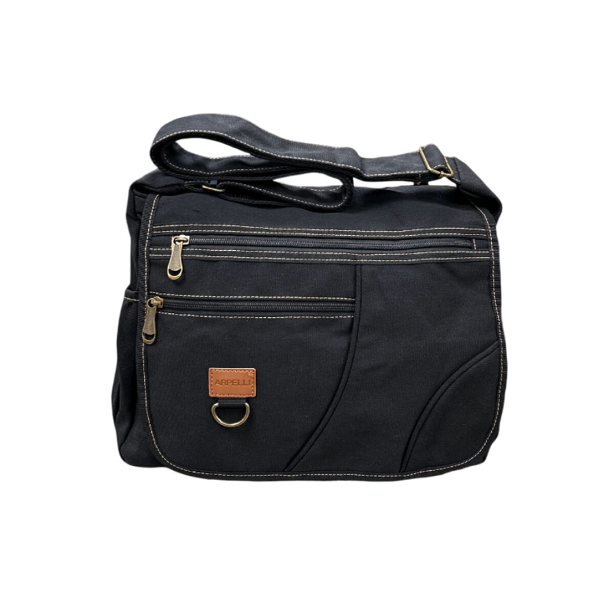 Bandolera Safari Riku - Negro 