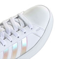 Championes de Niños Adidas Grand Court 3.0 Juniors Blanco Holográfico