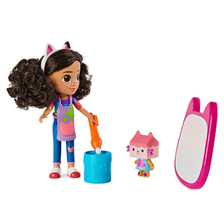 Set Muñeca Gabby´s Dollhouse 20 cm Gato Baby + Pizarra 001