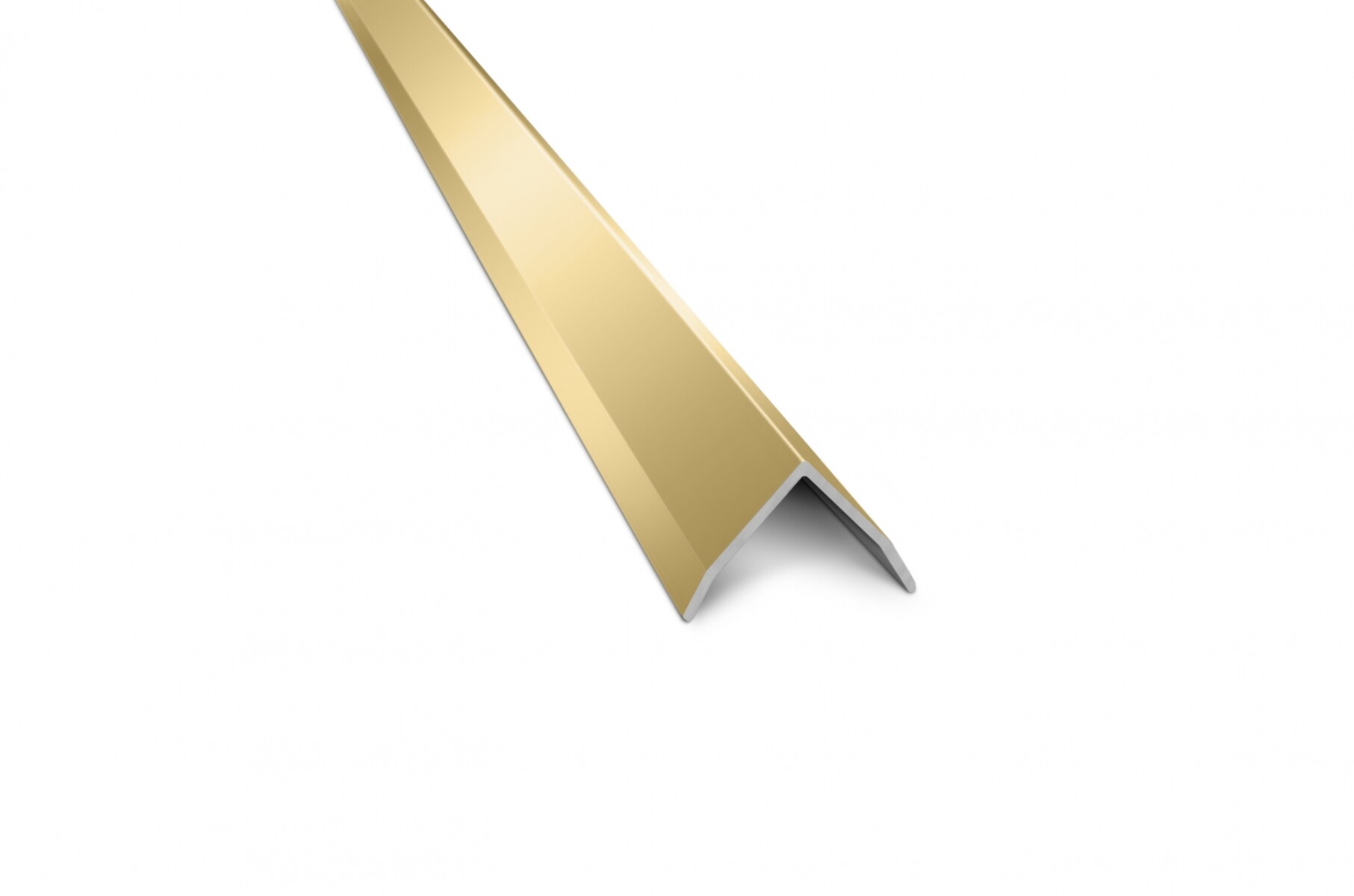 Tapacanto De Aluminio Oro Mate 16x16 Mm. Atrim 1910 
