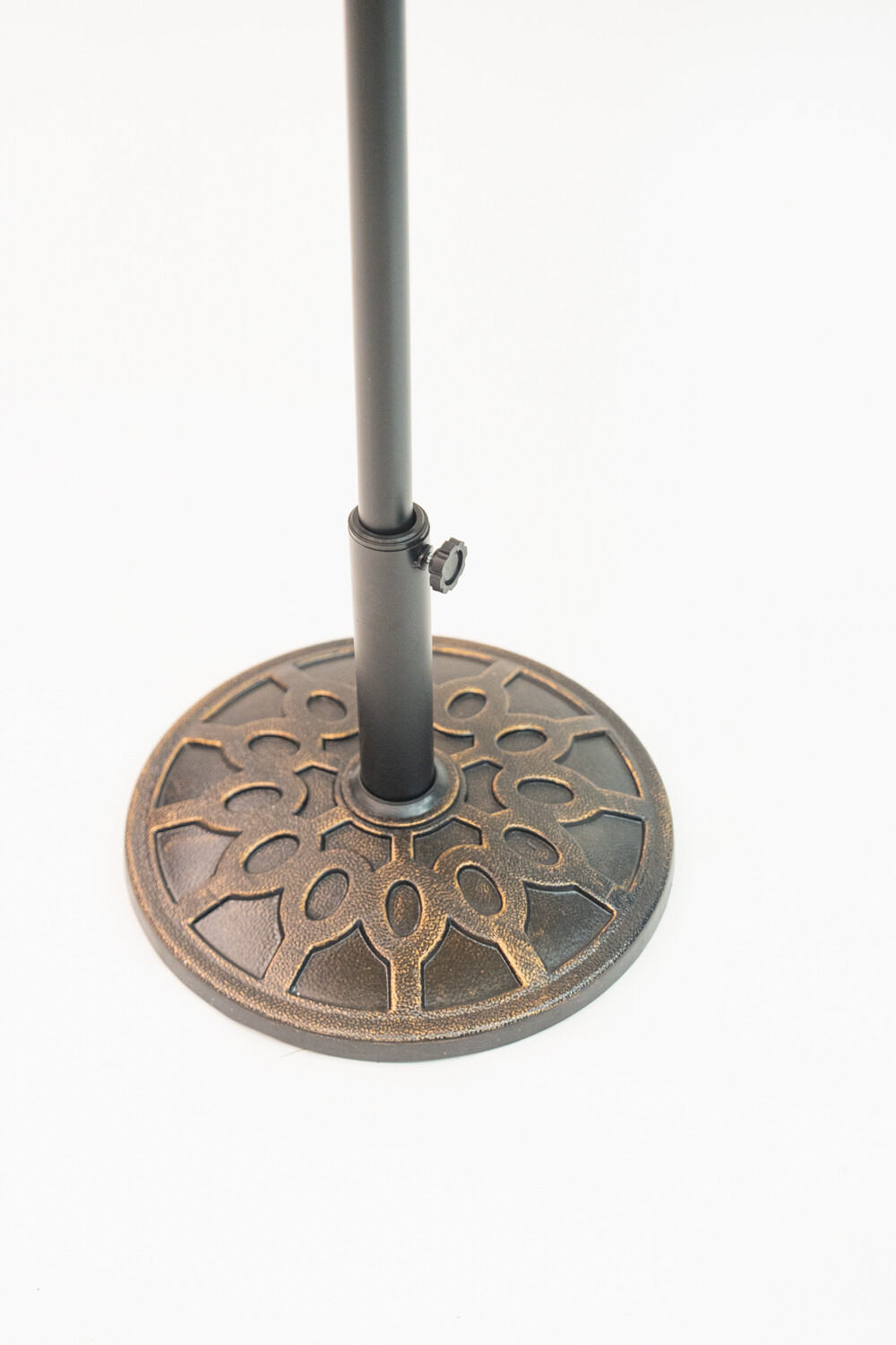 Sombrilla Jardin Con Base Color Unico