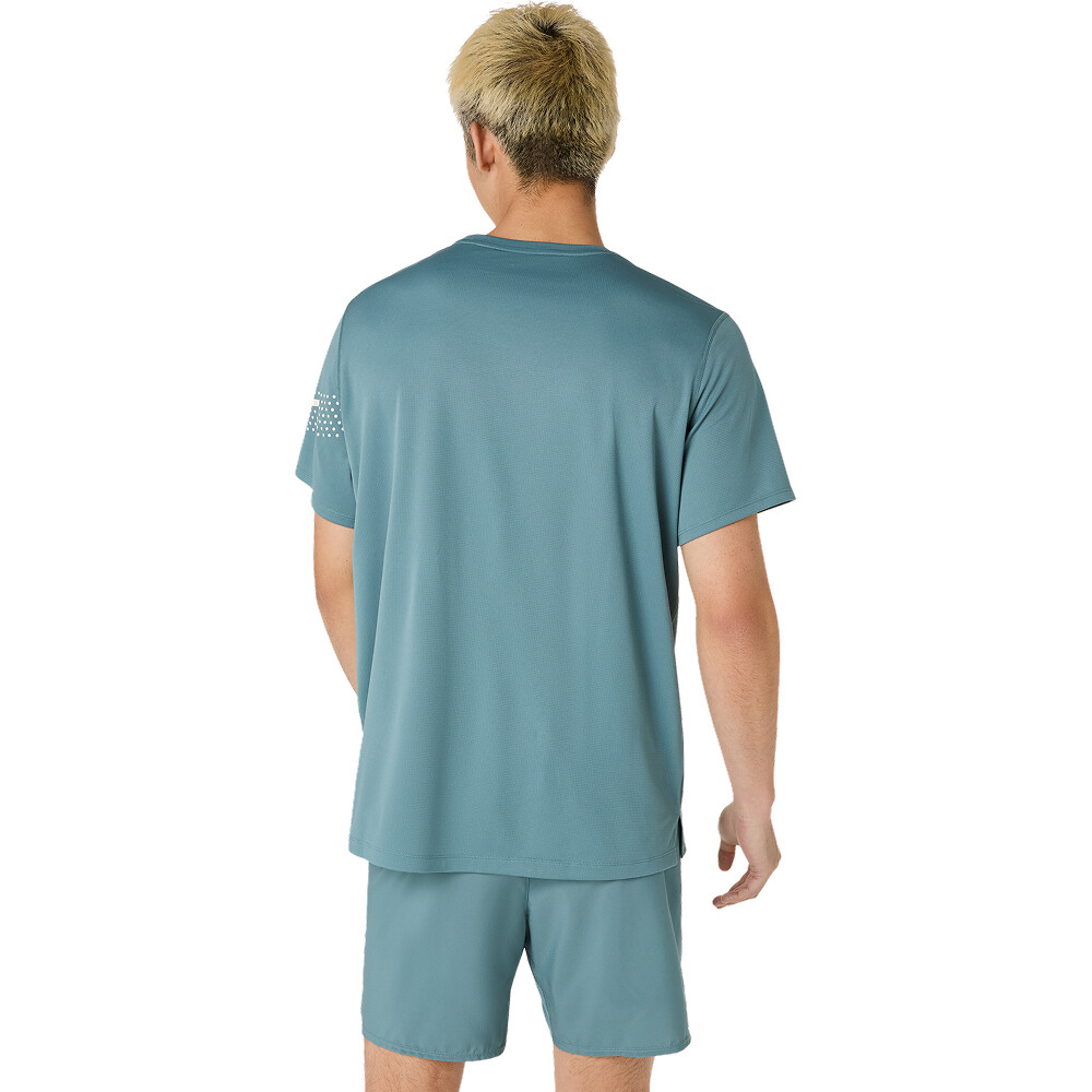 Polo Running Icon SS Top Hombre Foggy Teal