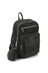 Mochila de nylon Negro
