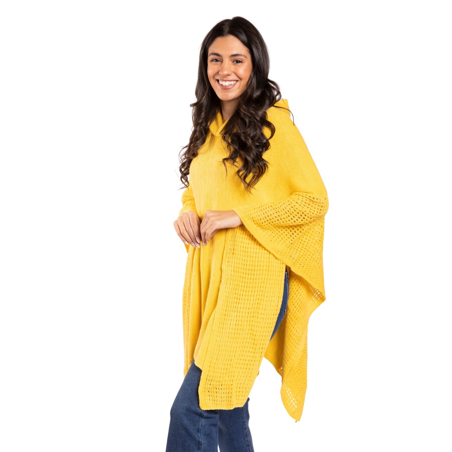 CHERRY PONCHO MUSTARD