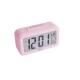 Reloj despertador rosa