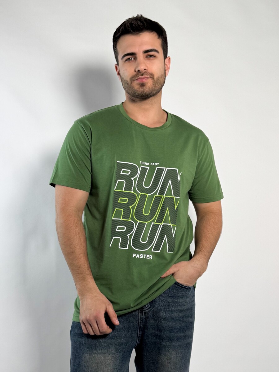 Remera de hombre Ale - Verde 