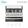 Cocina Gas Midea 4h 50x60 Mfo20 Cocina Gas Midea 4h 50x60 Mfo20
