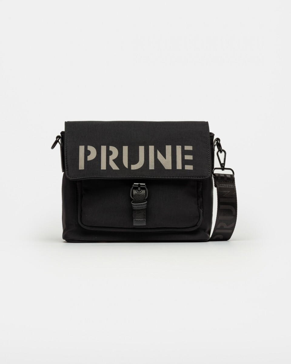 Bandolera Flight En Nylon - Negro 