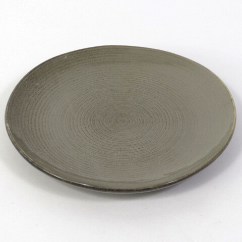 PLATO PLAYO CERAMICA GRIS OSC 26.5CM Unica