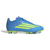 Championes Futbol Cancha AD FG Adidas F50 CLUB FG/MG J de Niños - JS1479 Azul-verde