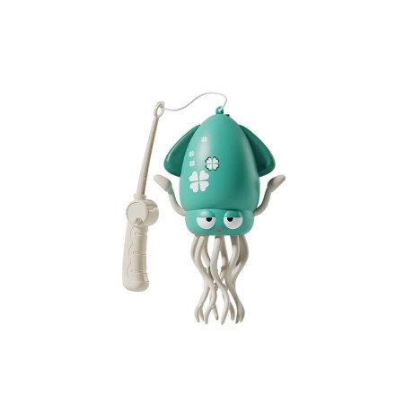 Pulpo Eléctrico Interactivo – Camina, Mueve la Cola y Hace Sonidos Verde