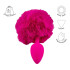 Plug Anal Pompón Conejita Consolador Estimulador Talle S Variante Color Fucsia