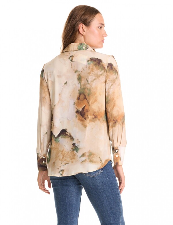 Camisa Printed BEIGE/MULTI