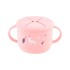 Bowl de silicona con tapa para snacks Unicornio