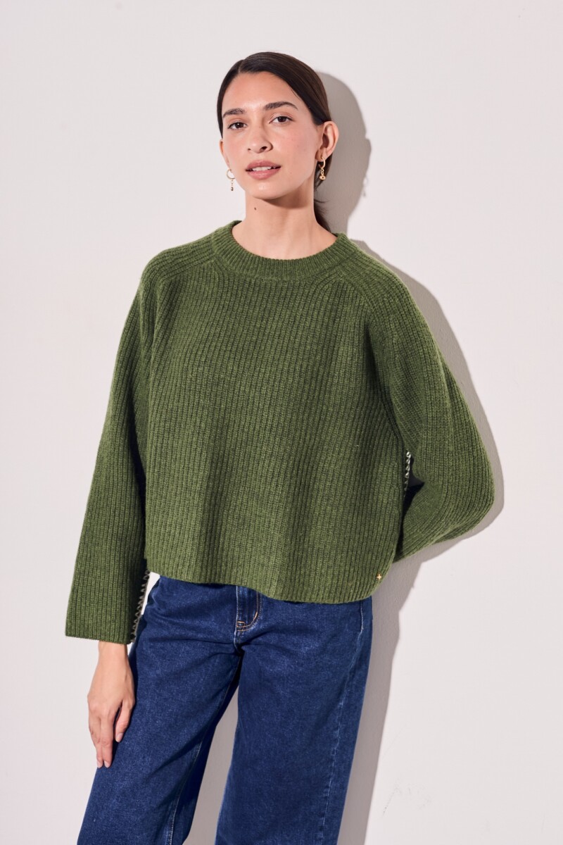 Sweater Lana Verde Safari
