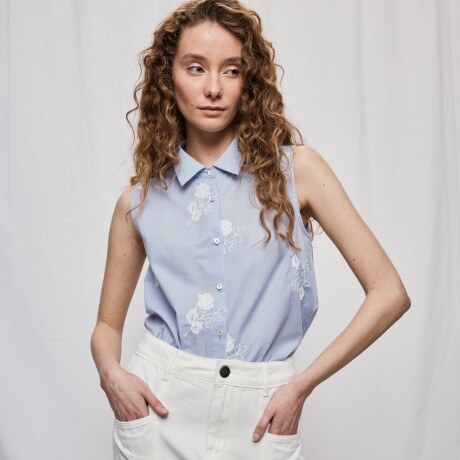 FALDA PRITA Blanco