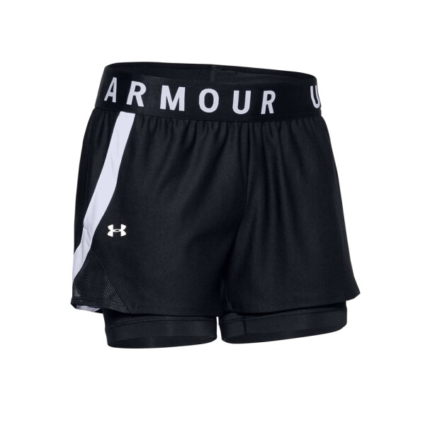 Play Up 2en1 Shorts - UNDER ARMOUR NEGRO