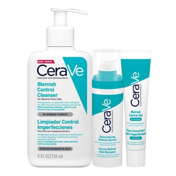 Pack CeraVe Acne + Retinol – Tratamiento Anti-Imperfecciones Pack CeraVe Acne + Retinol – Tratamiento Anti-Imperfecciones