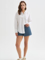 Camisa Tunnis Marfil / Off White