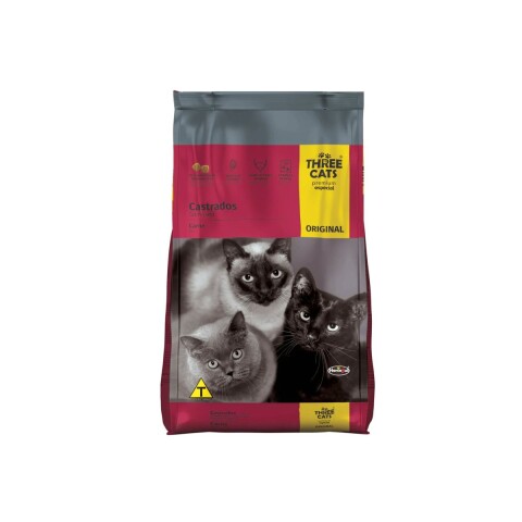THREE CATS CASTRADOS 1 KG SUELTO THREE CATS CASTRADOS 1 KG SUELTO