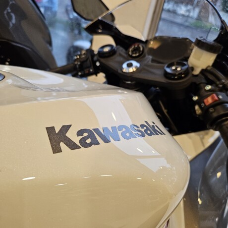 Kawasaki Ninja ZX6R 636 con ABS Blanco