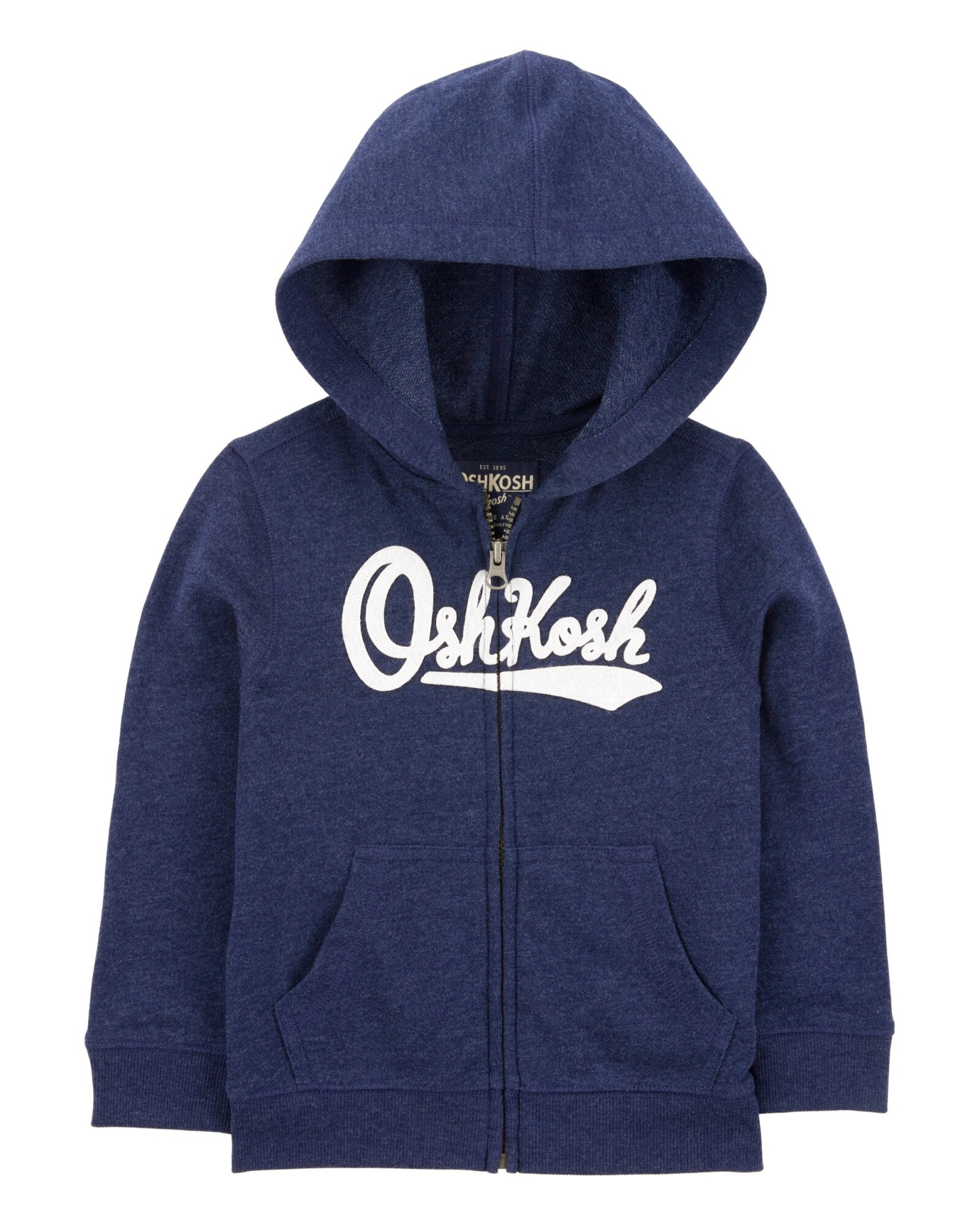 Campera de algodón, con capucha y logo Campera de algodón, con capucha y logo