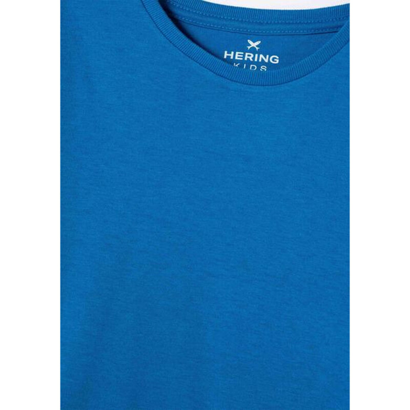 CAMISETA MM MASC AZUL CARIBE/CHUMBO/BLANCO