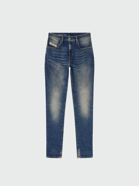 DIESEL - Slim Jeans 2019 D-Strukt 09M16 Blanco