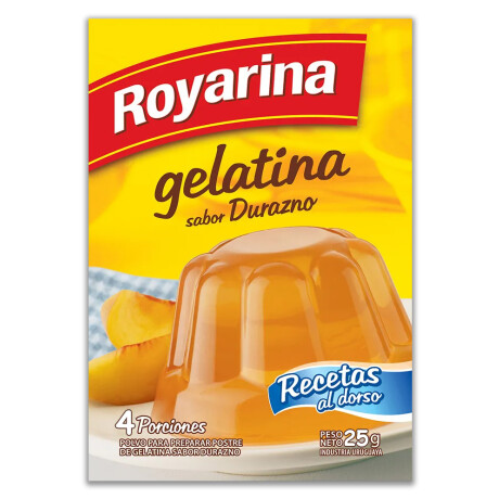 GELATINA ROYARINA 4P 25G DURAZNO GELATINA ROYARINA 4P 25G DURAZNO