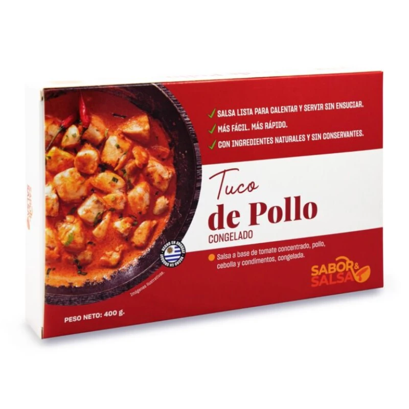 Salsa Tuco de Pollo Sabor & Salsa - 400 g Salsa Tuco de Pollo Sabor & Salsa - 400 g
