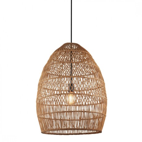 Colgante rattan grande 68cm NATURAL