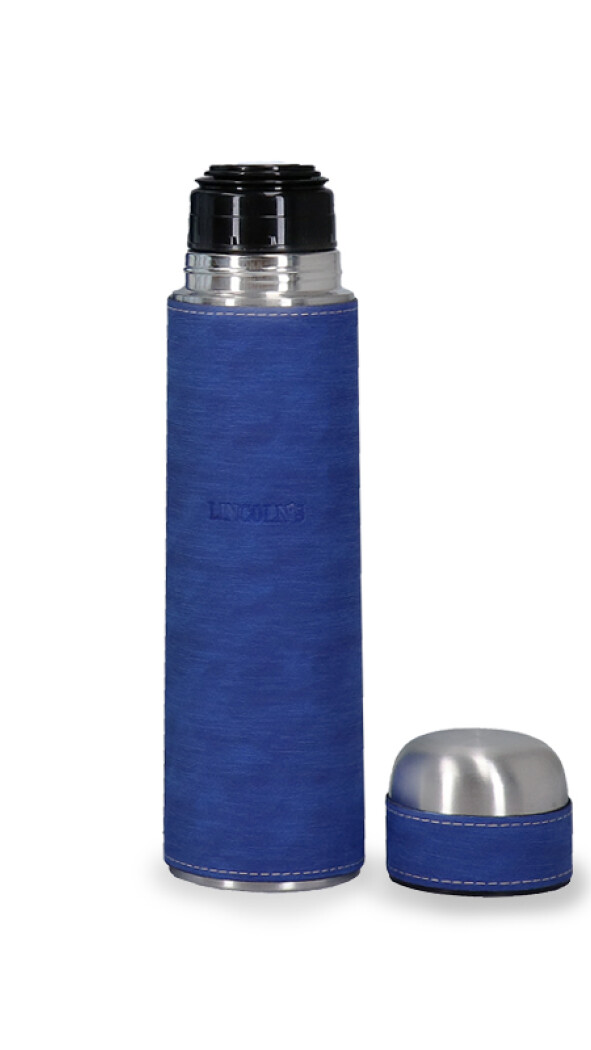 TERMO 1 LITRO ARIES AZUL FRANCIA TEXTURADO
