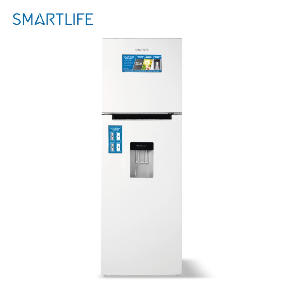 HELADERA SMARTLIFE INVERTER - 342-LITROS BLANCO SL-RNF370WDINV 