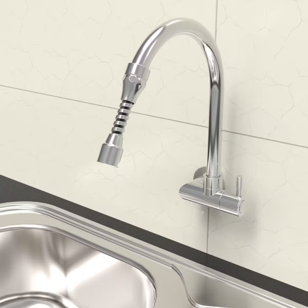 Flexible cromado pico de cocina Blukit 9 cm Flexible Cromado Pico De Cocina Blukit 9 Cm