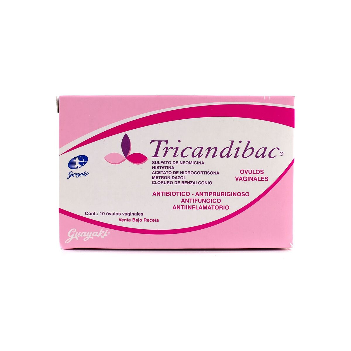TRICANDIBAC CJ X 10 OVULOS 