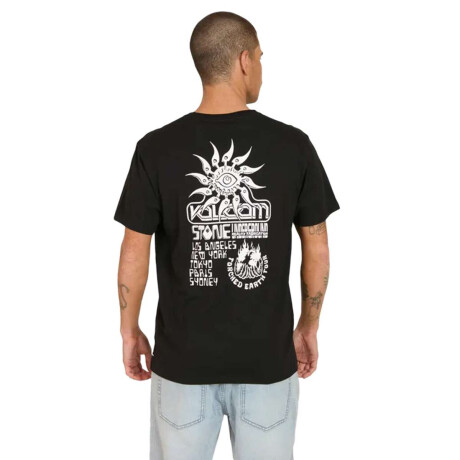 Remera Volcom Reallity Fab Negro