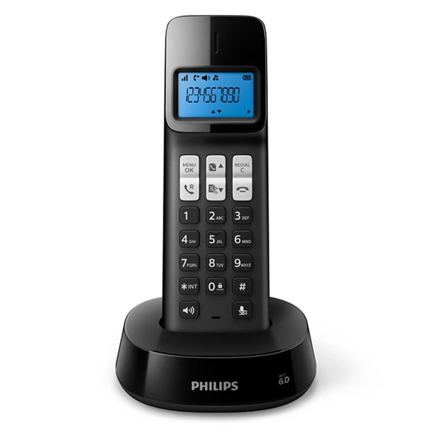 Teléfono inalámbrico Philips D1311B/77 Teléfono inalámbrico Philips D1311B/77