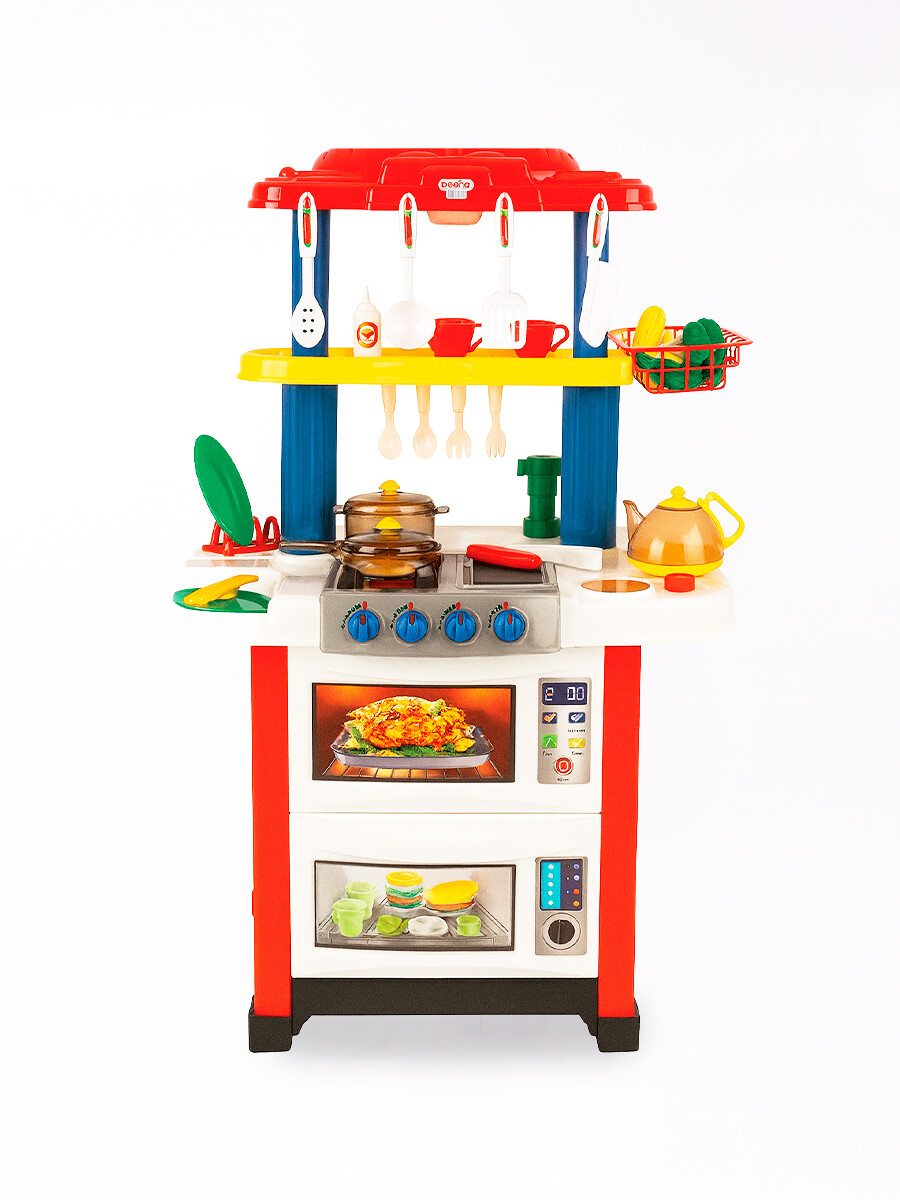 LITTLE CHEF COCINA COMPLETA - ROJO 
