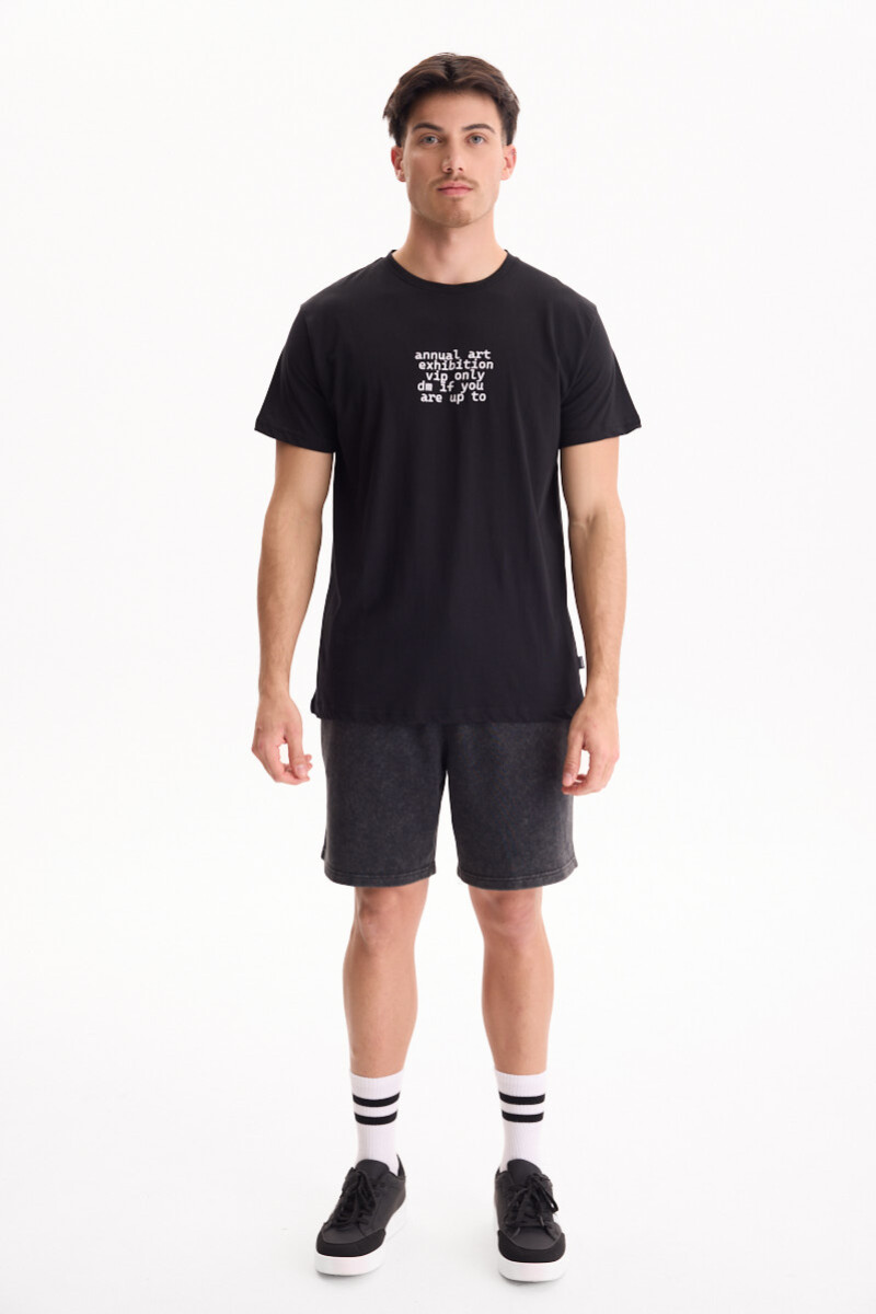 Remera Inked Negro