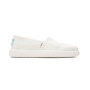 White Canvas Alpama Sneak - Mujer White