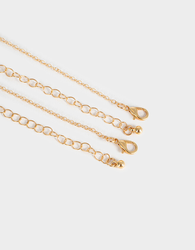 Collares Infantiles Licencias Collares Para Compartir Cinnamoroll - Dorado
