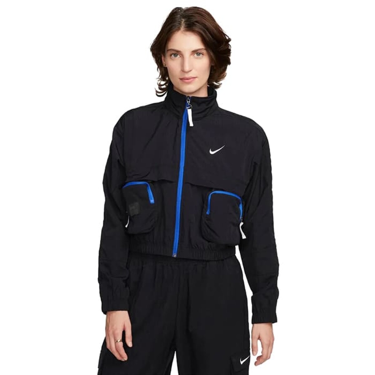 Campera Nike de Mujer - DV8034-010 - Negro-azul 