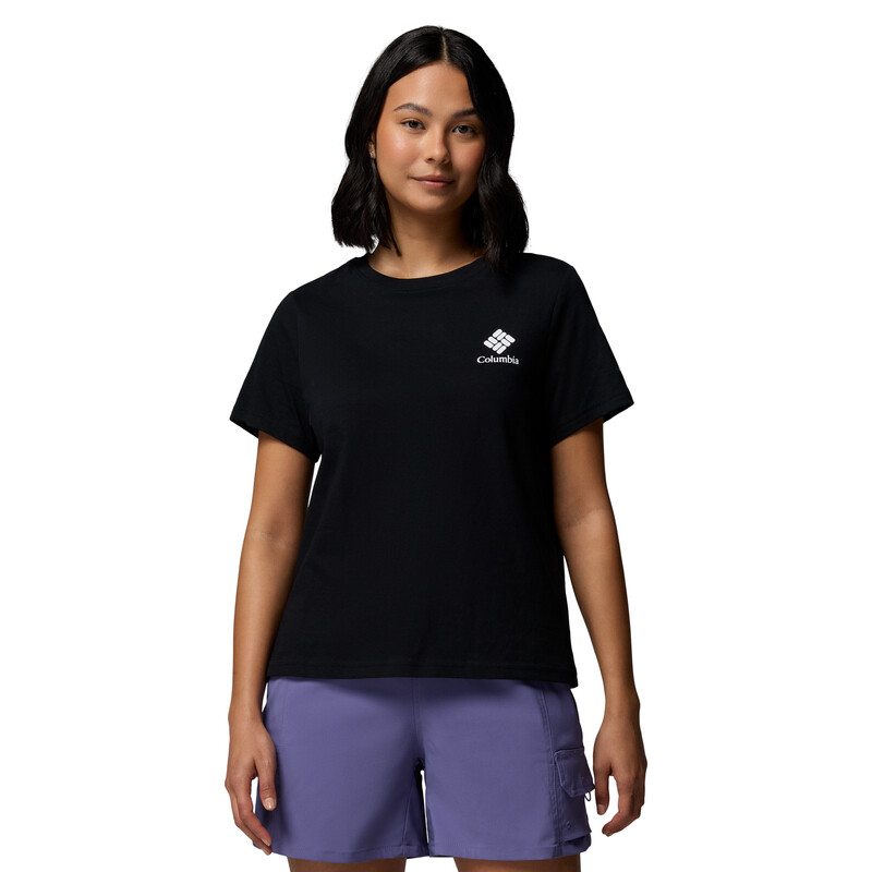 Remera Rolling Bend Mujer W BLACK