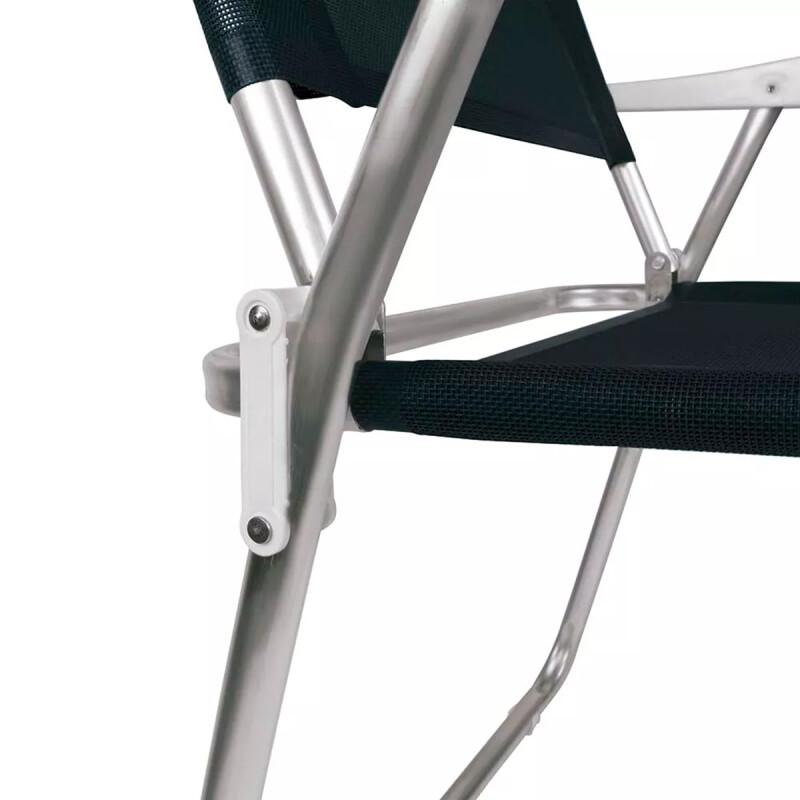 Silla Master Plus Aluminio NEGRO