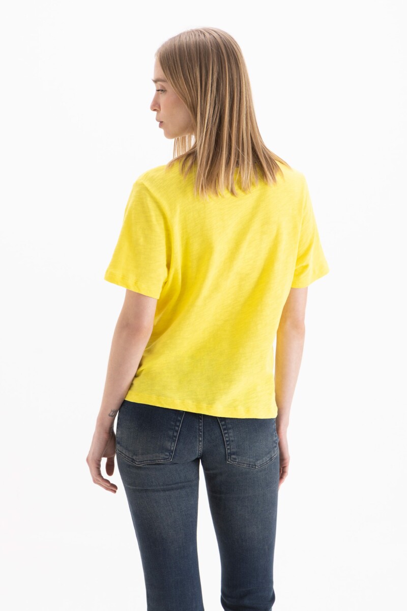 REMERA BUDA Amarillo