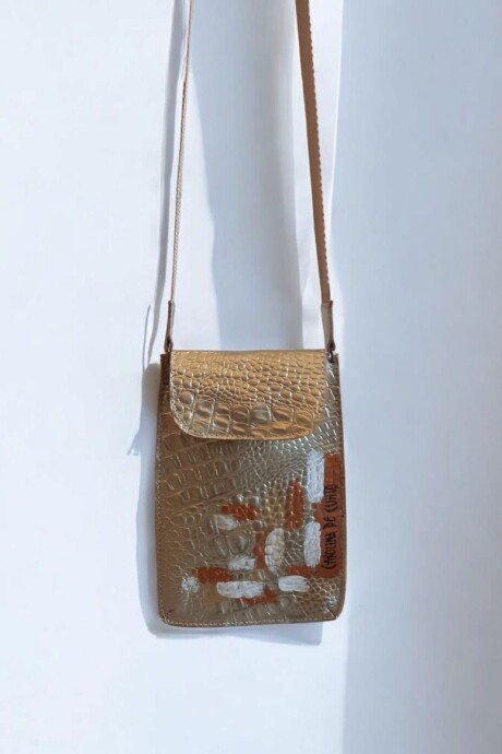 Bandolera CELI Dorada Con Arte