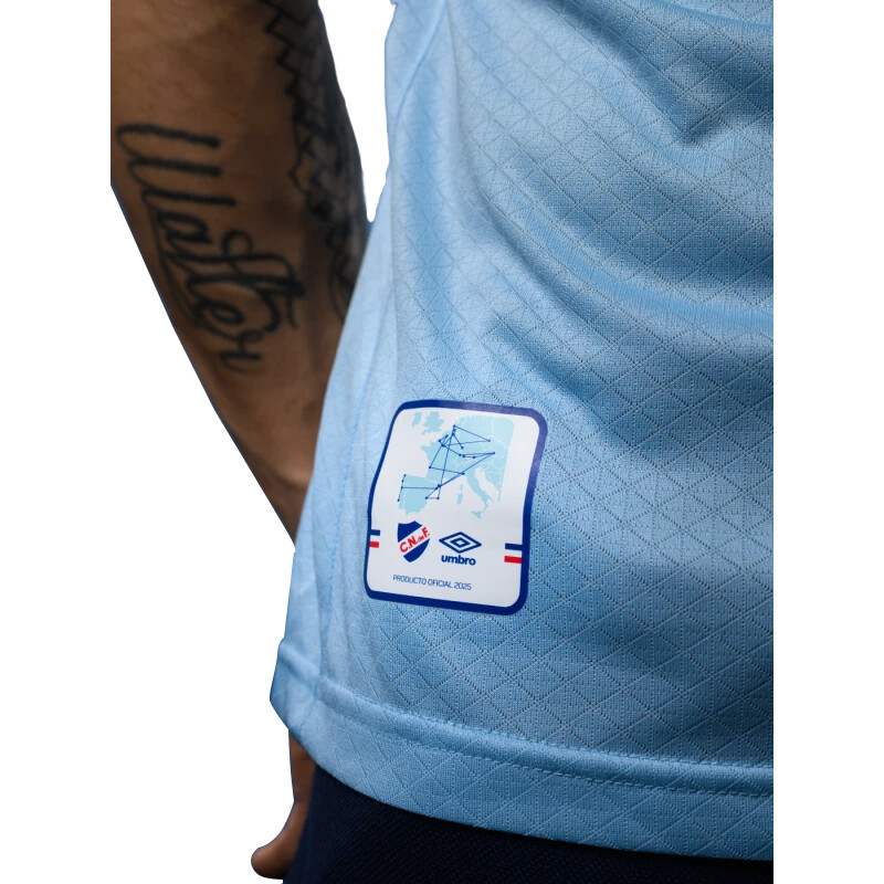 Camiseta Umbro NACIONAL AWAY 3 de Hombre - NU143086 Celeste