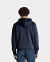 Polera Oyster River Zip Hoodie Hombre Dark Sapphire-dark Denim