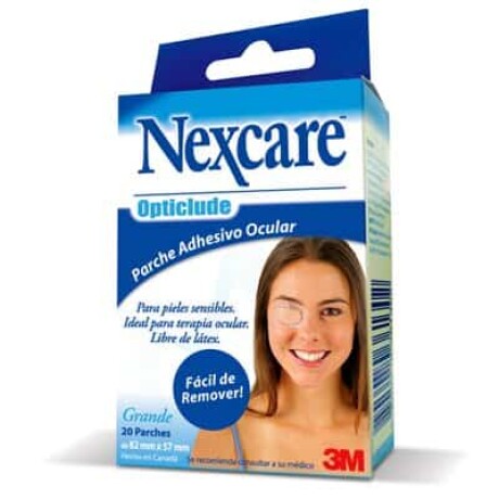 Parche para Adulto Nextcare Opticlude 20 Unidades Parche para Adulto Nextcare Opticlude 20 Unidades