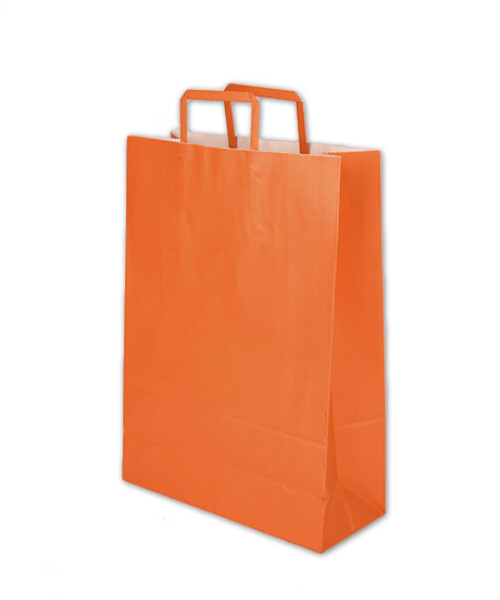 BOLSA LISA ACUARIO 30X12X41 cm NARANJA